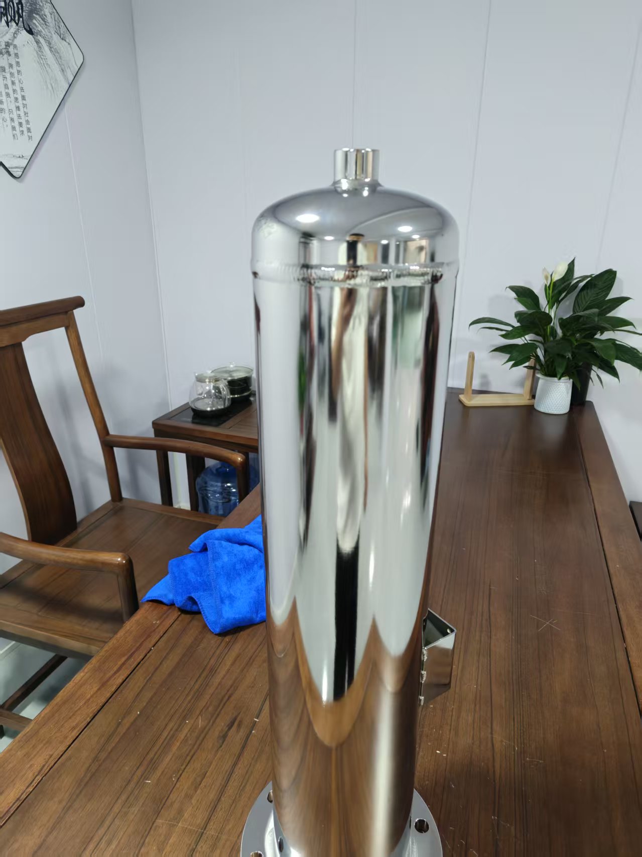 不锈钢电解抛光前后对比