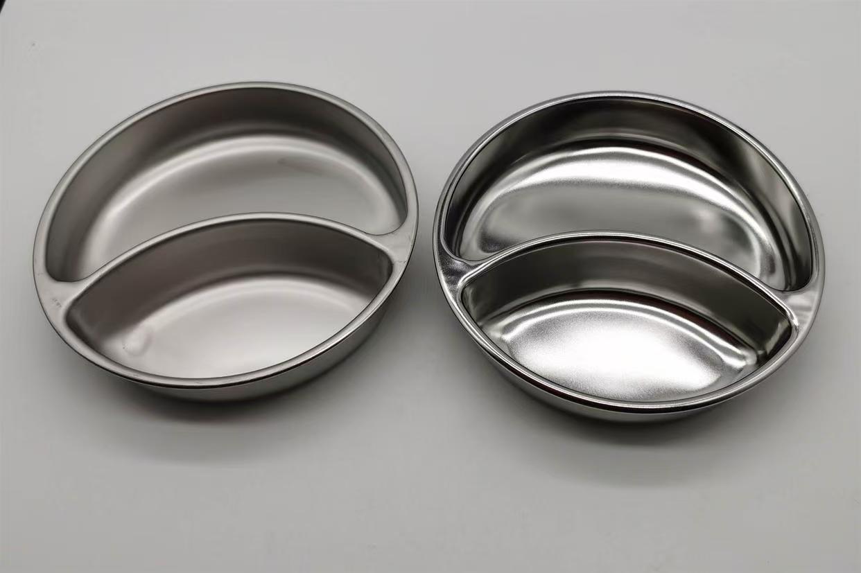 不锈钢餐盒电解抛光处理效果