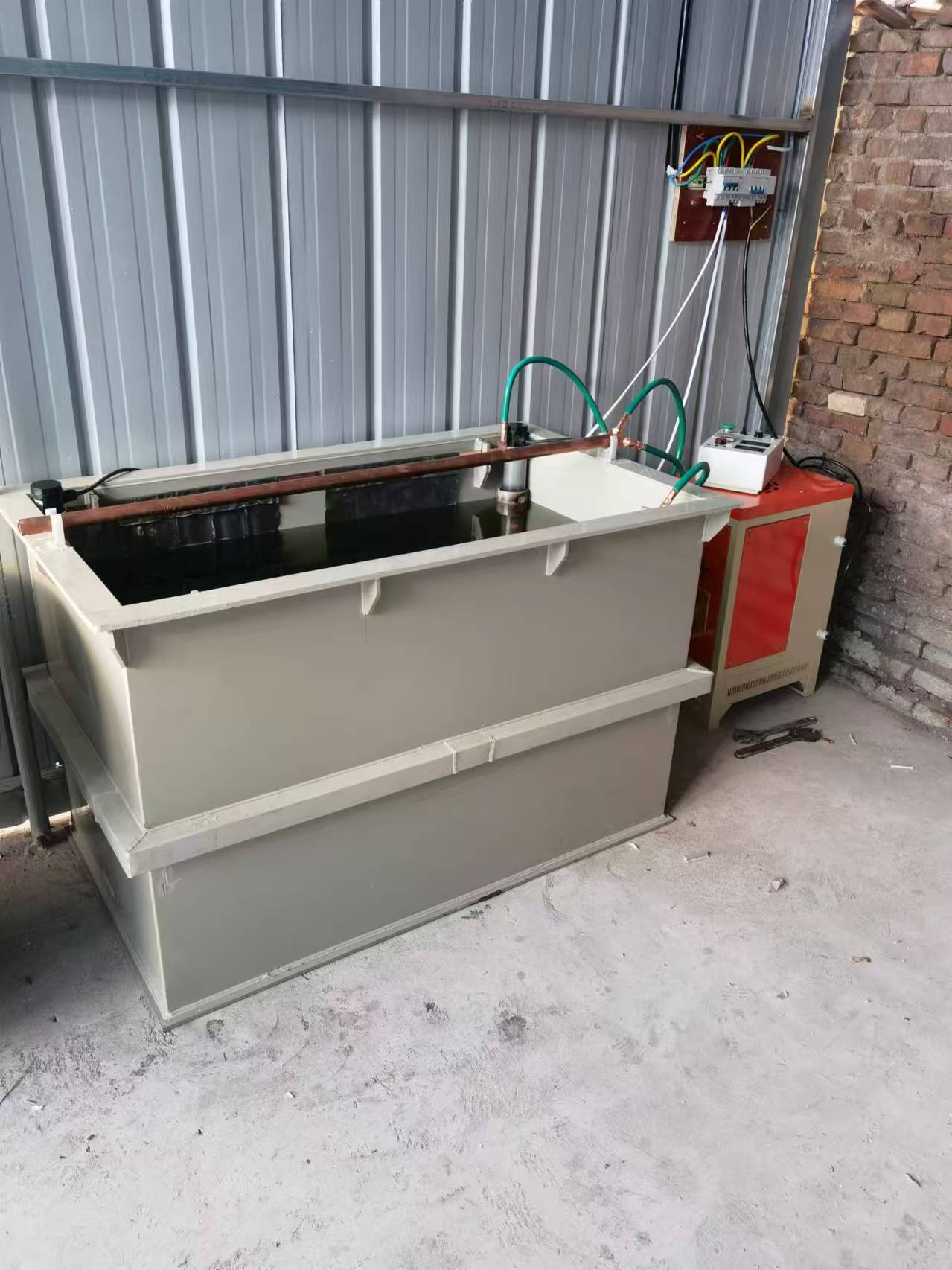 博兴电解抛光设备安装现场