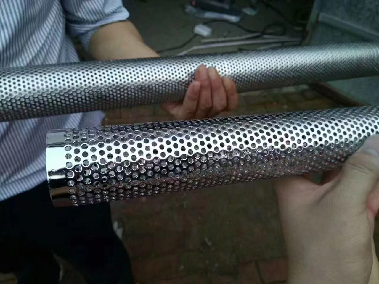 过滤网电解抛光处理效果